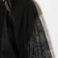 black lace open back dress【Delivery in December 2023】