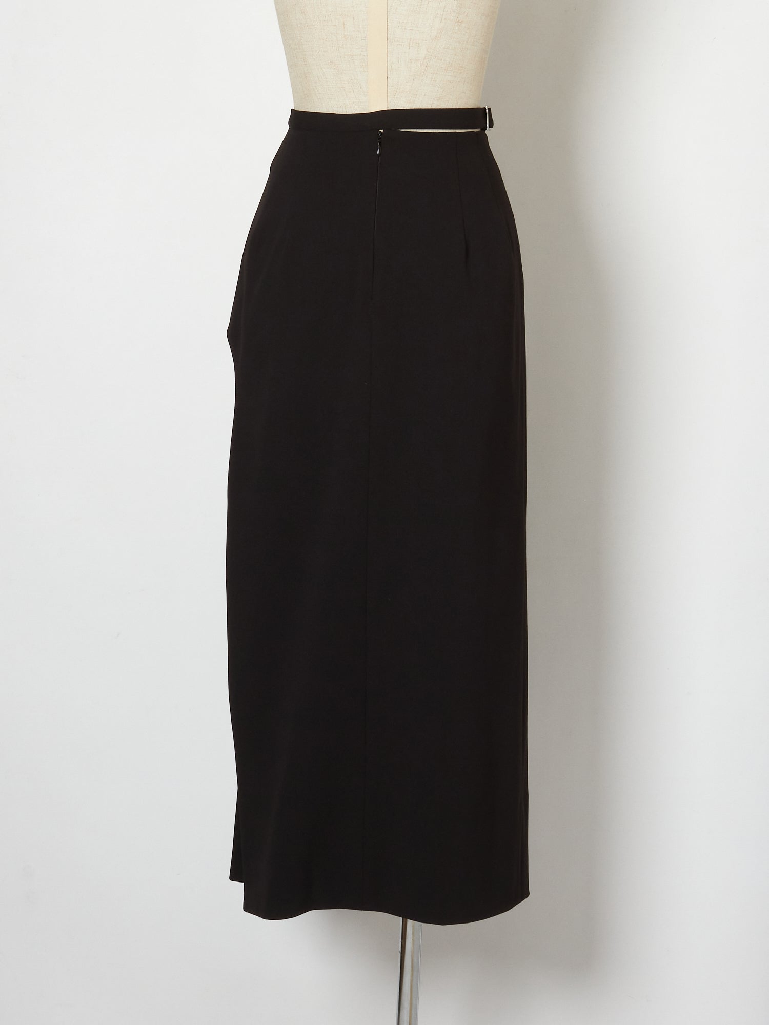 three long chain cut-out tight skirt【Stock】