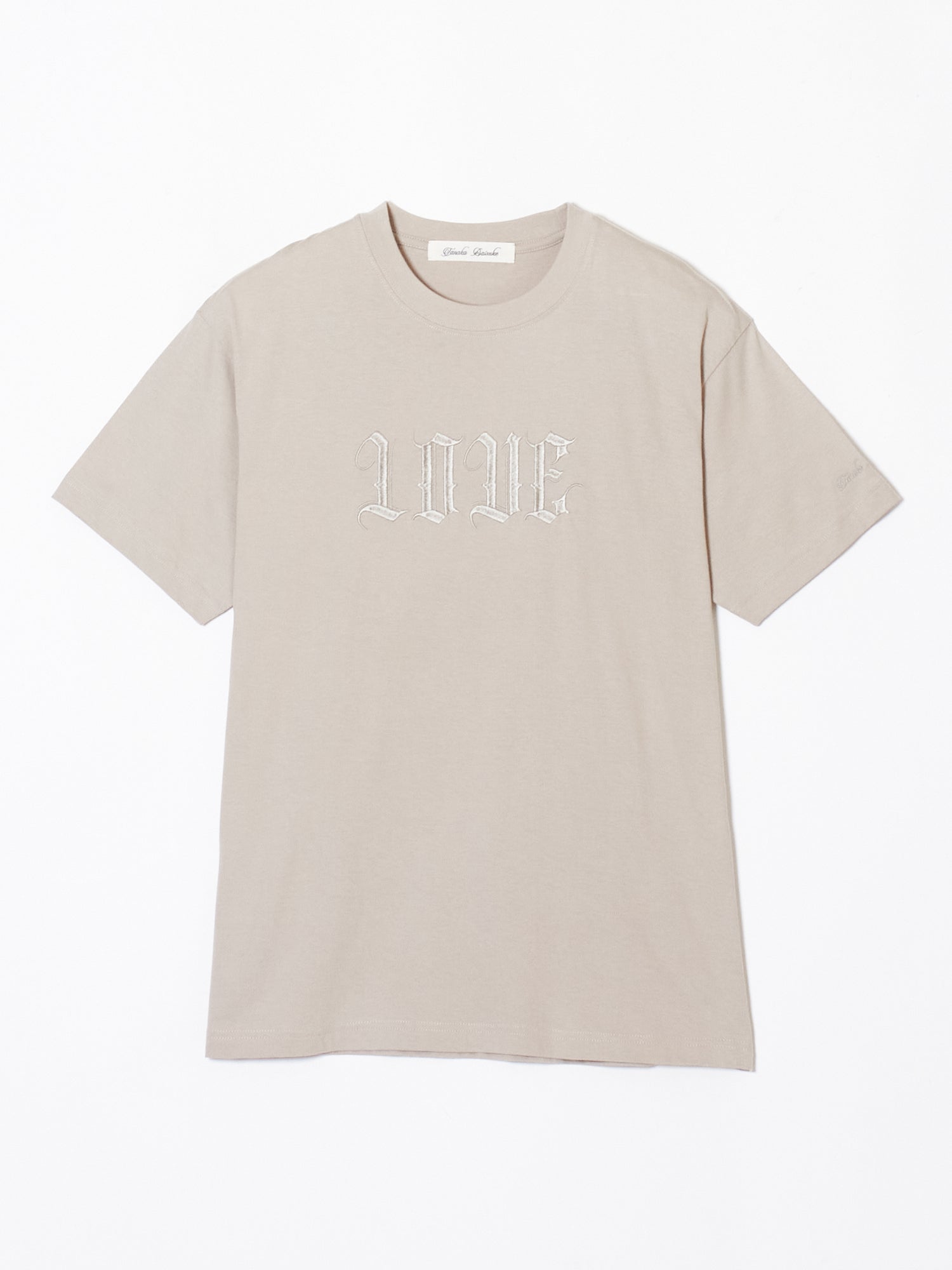 LOVE T-shirt Khaki【Stock】