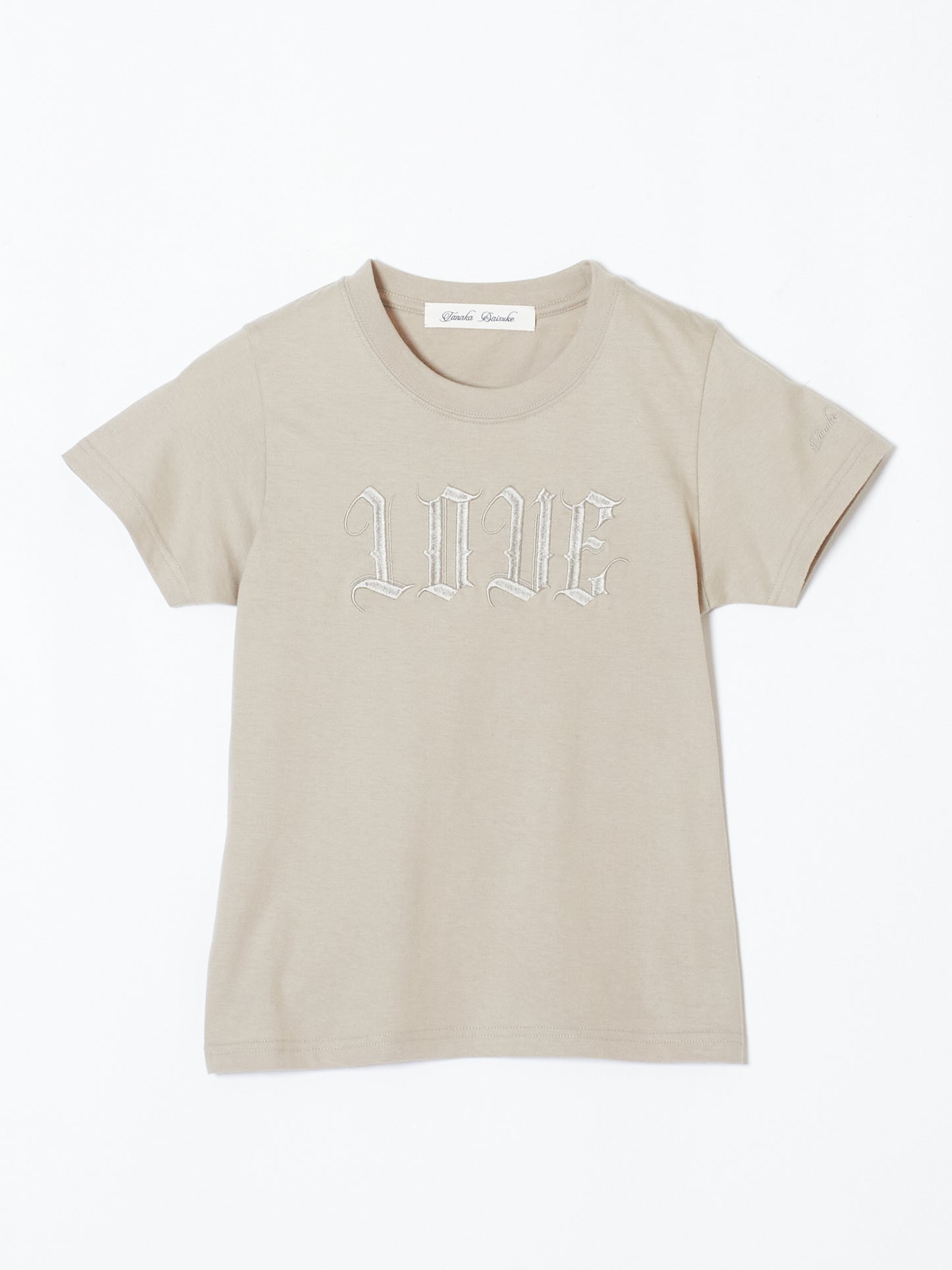 LOVE mini T-shirt Khaki【stock】