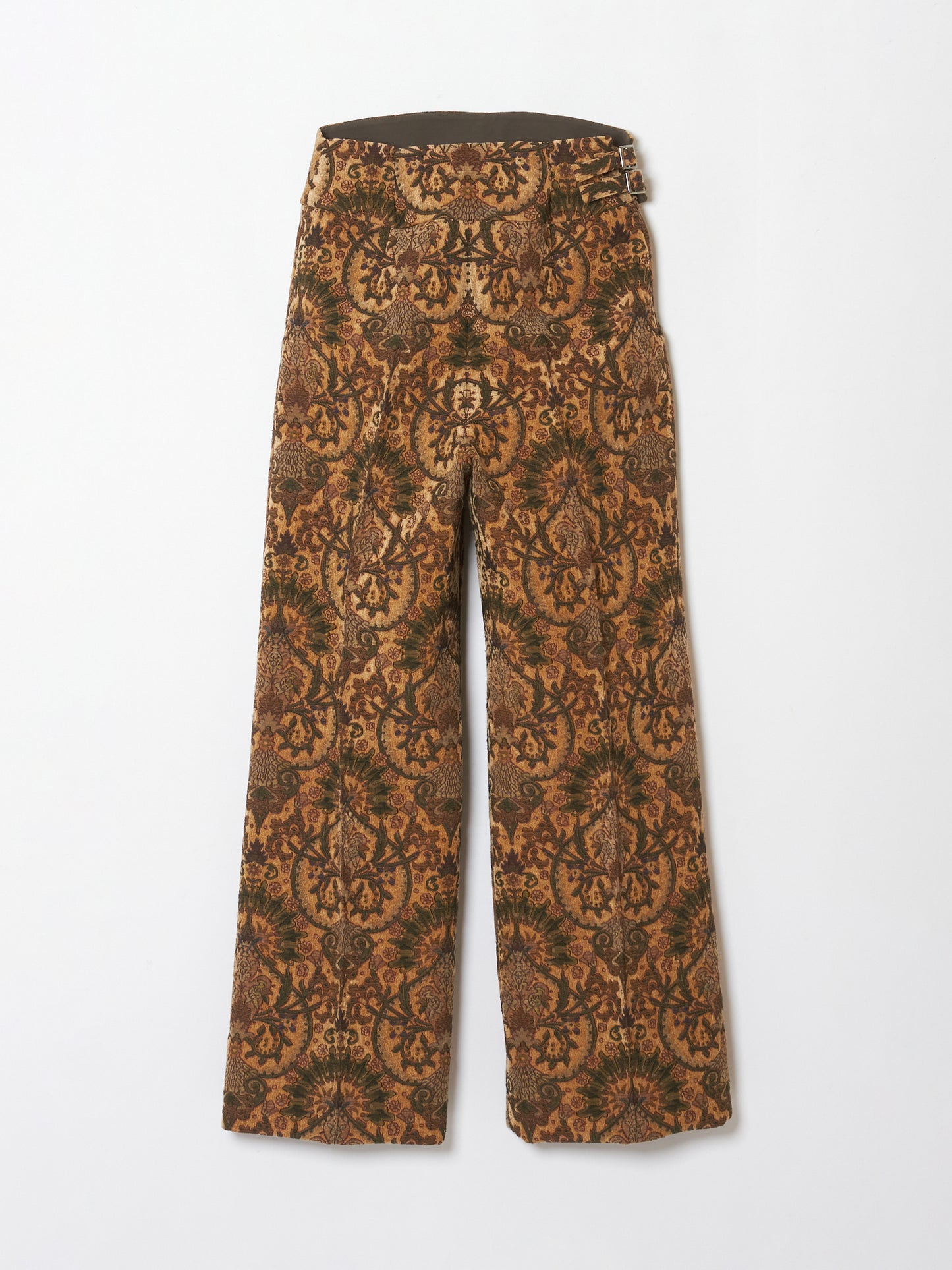 arabesque jacquard pants Navy 【Delivery in December 2023】