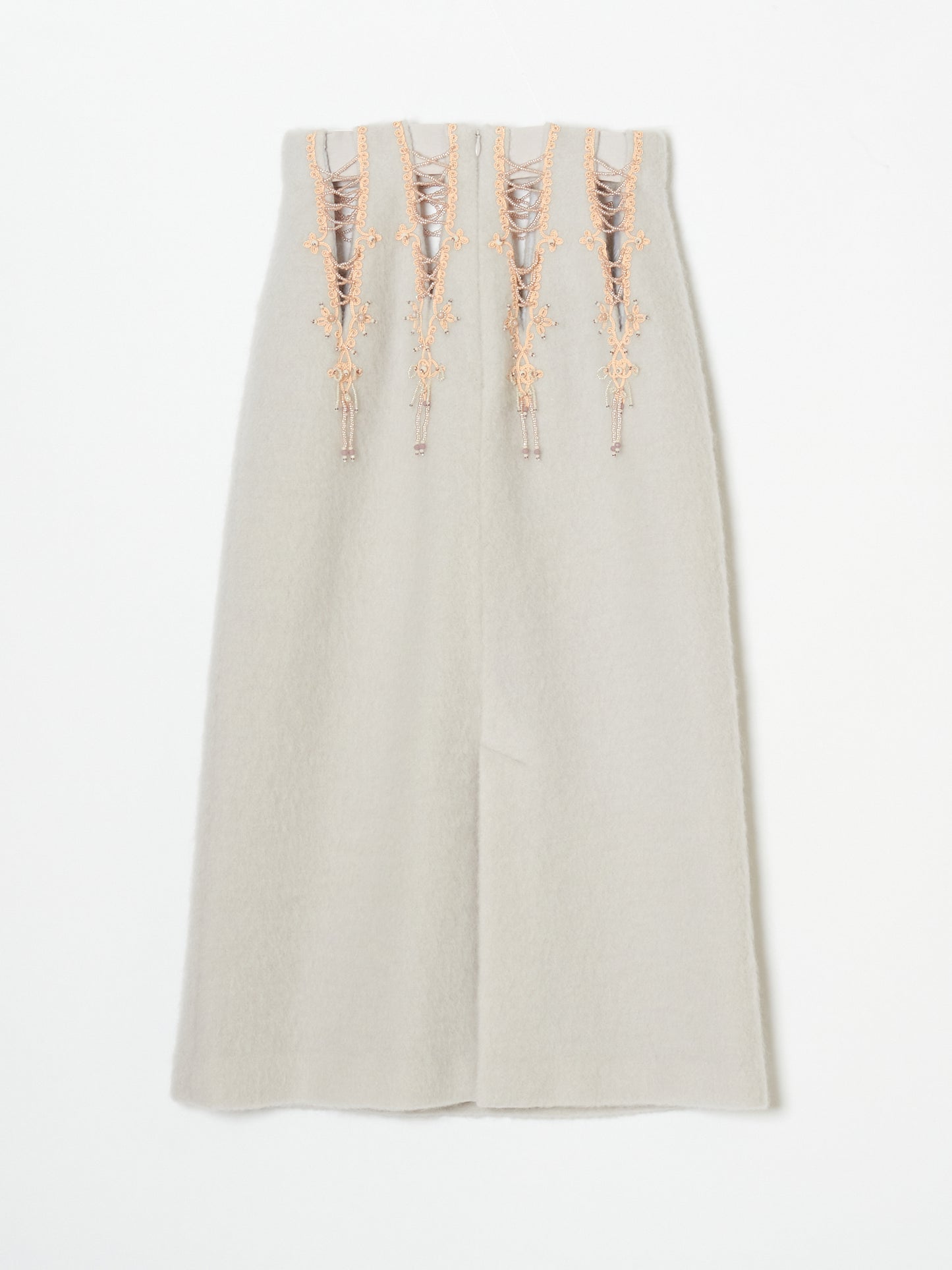 lace up darts fluffy skirt【Delivery in July 2024】