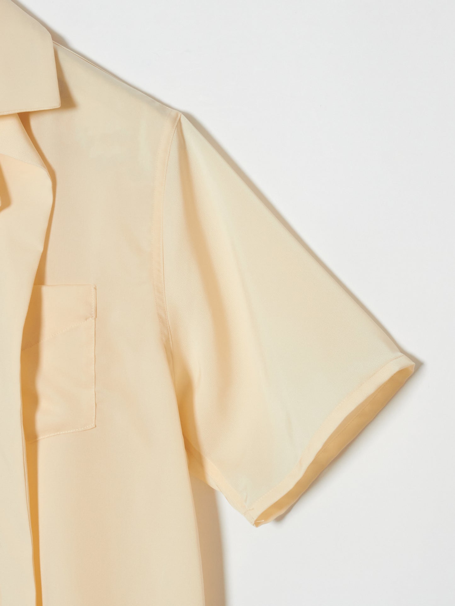 bowtie collar satin shirt【Delivery in January 2024】
