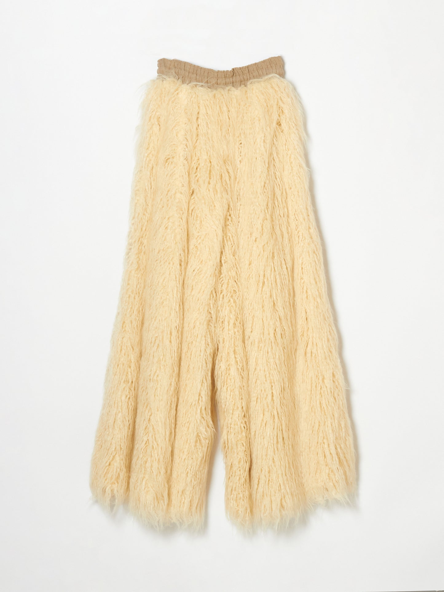 Yeti faux fur pants【Delivery in April 2024】