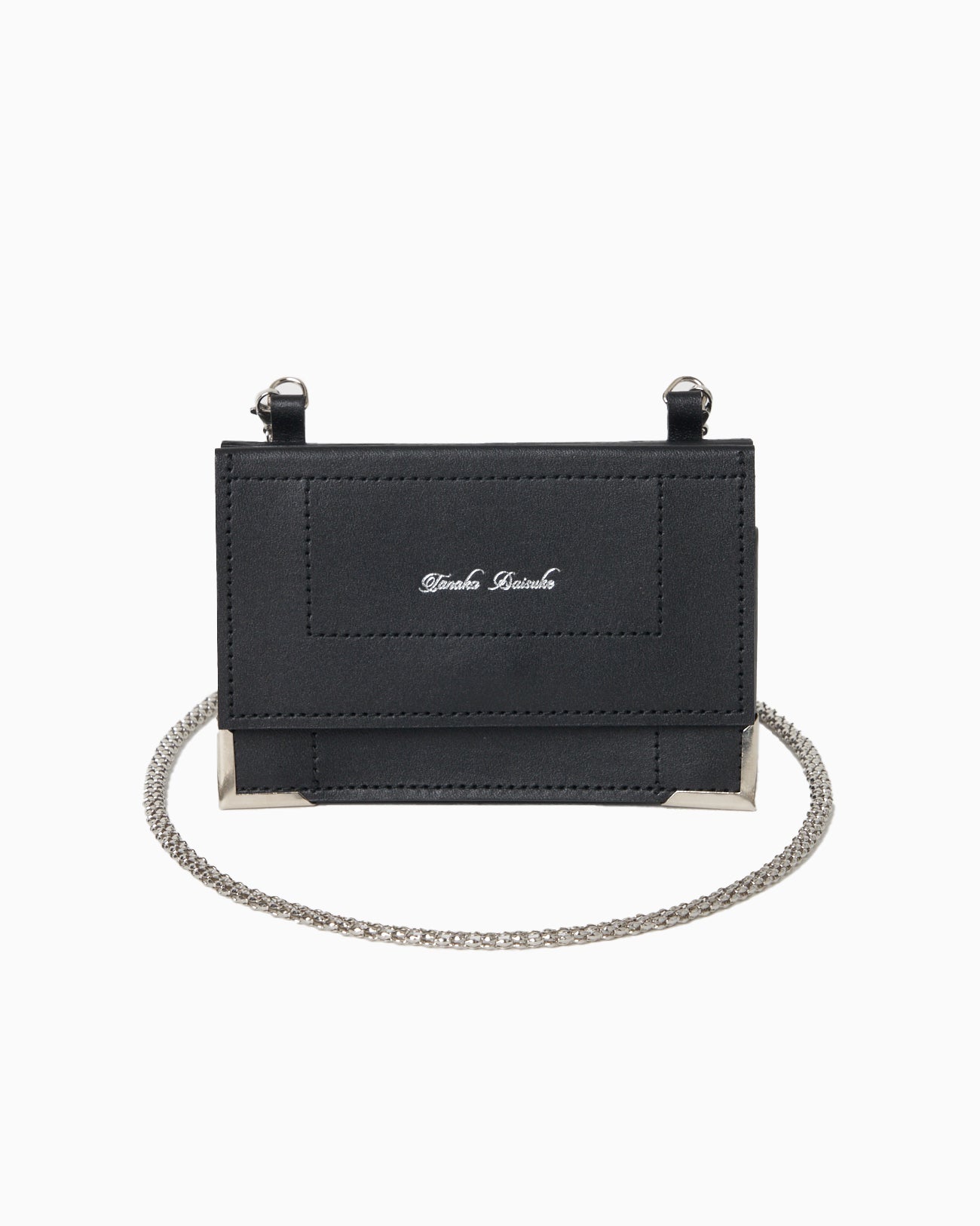 pleats flap leather micro bag【Delivery in April 2024】