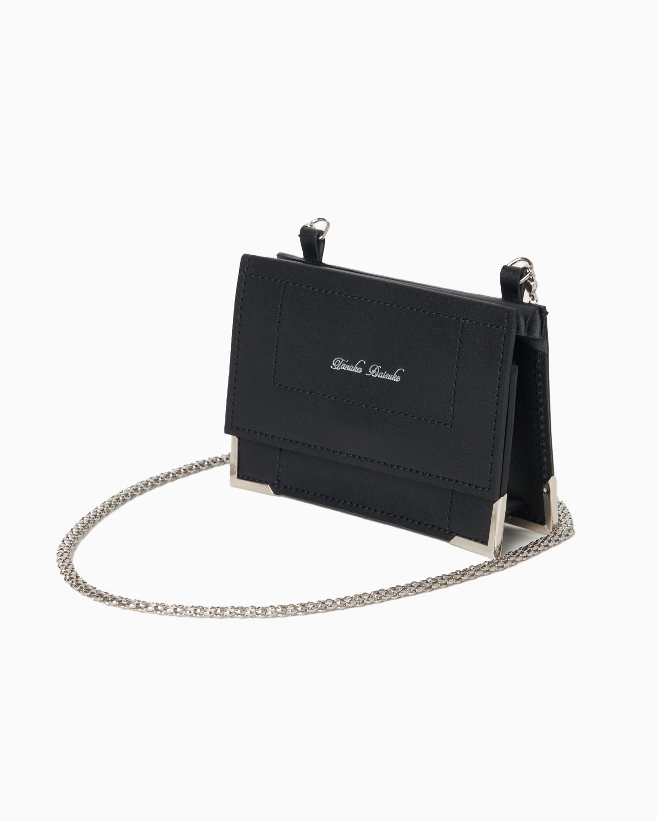 pleats flap leather micro bag【Delivery in April 2024】