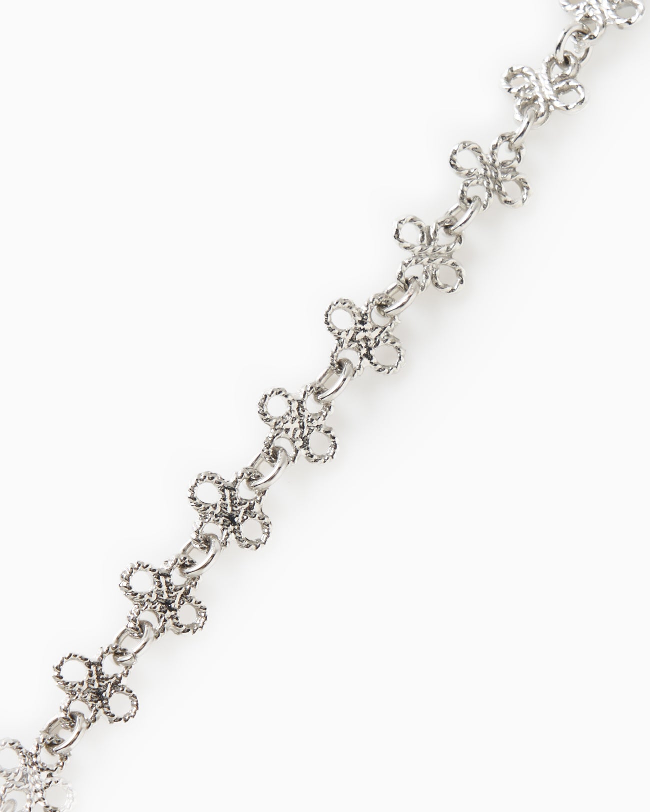 crystal ribbon chain necklace【Delivery in April 2024】