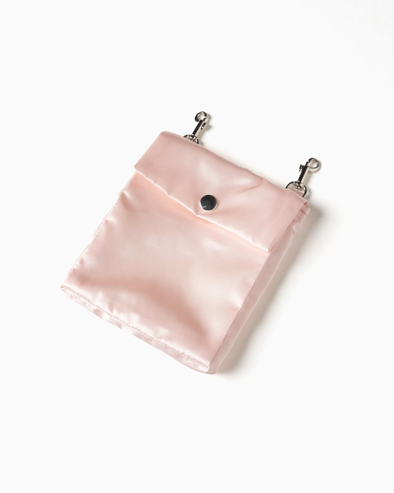 【sakaitakeru collaboration】pink satin hang belt【Delivery in May 2024】