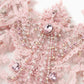 【sakaitakeru collaboration】pink heart bijou collar【Delivery in July  2024】