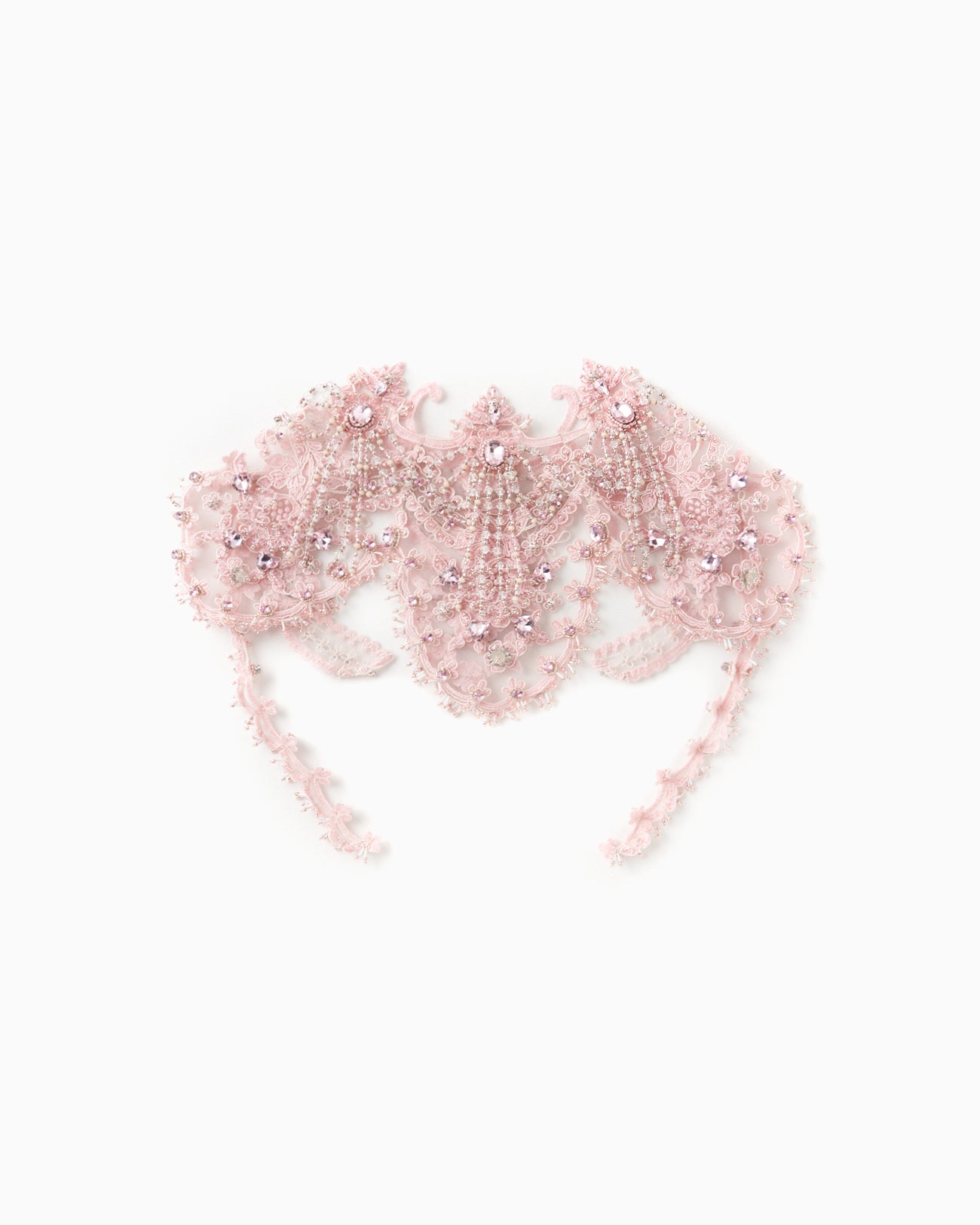 【sakaitakeru collaboration】pink heart bijou collar【Delivery in May 2024】