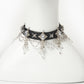 crystal rhombus black choker【Delivery in July 2024】