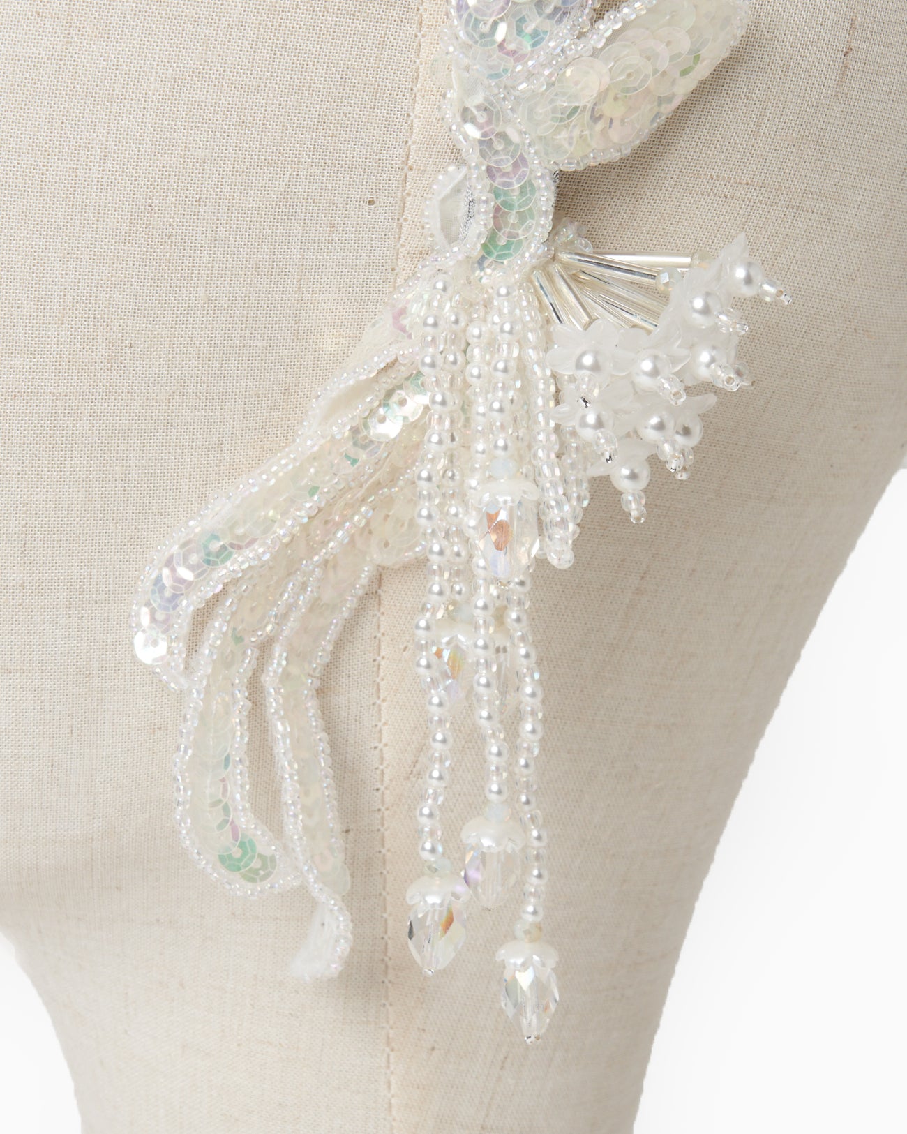 angel wing fringe hair band 【Delivery in August 2024】