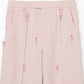 baby pink beaded ribbon pants【Delivery in  February 2025】