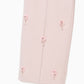 baby pink beaded ribbon pants【Delivery in  February 2025】