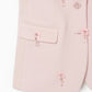 baby pink beaded ribbon jacket【Delivery in July 2024】