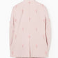 baby pink beaded ribbon jacket【Delivery in July 2024】
