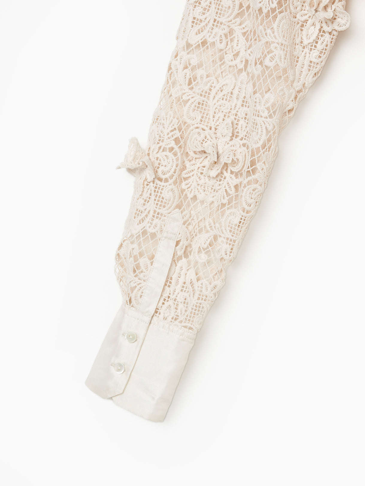 orchid lace shirt Beige【Delivery in February 2025】