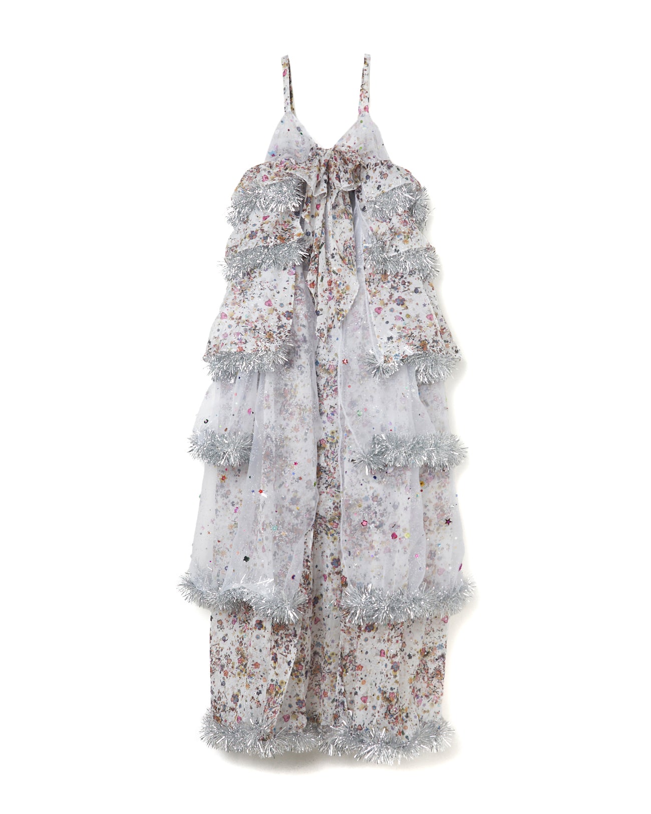 childhood spangle organzy dress【Delivery in February 2025】