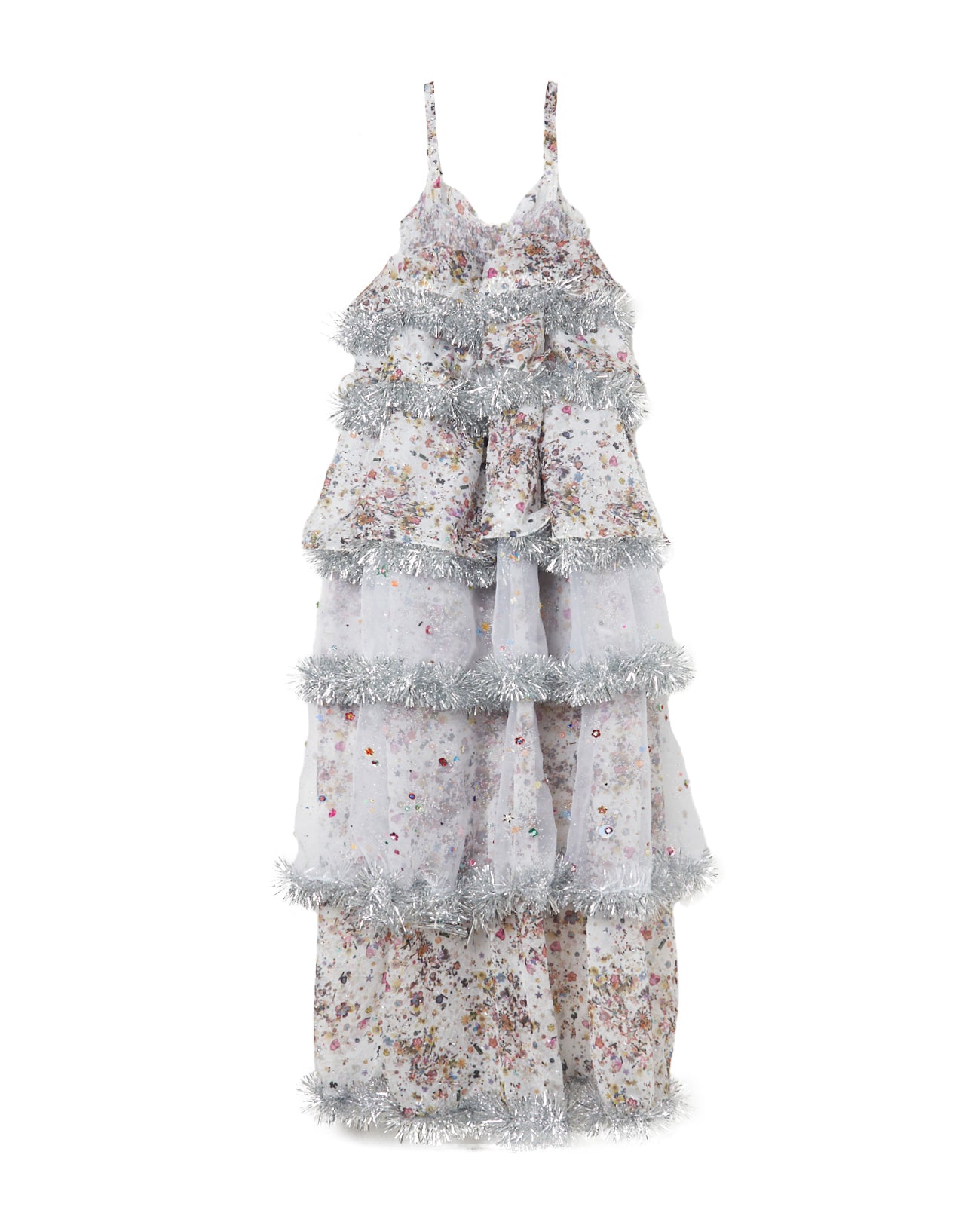 childhood spangle organzy dress【Delivery in August 2024】