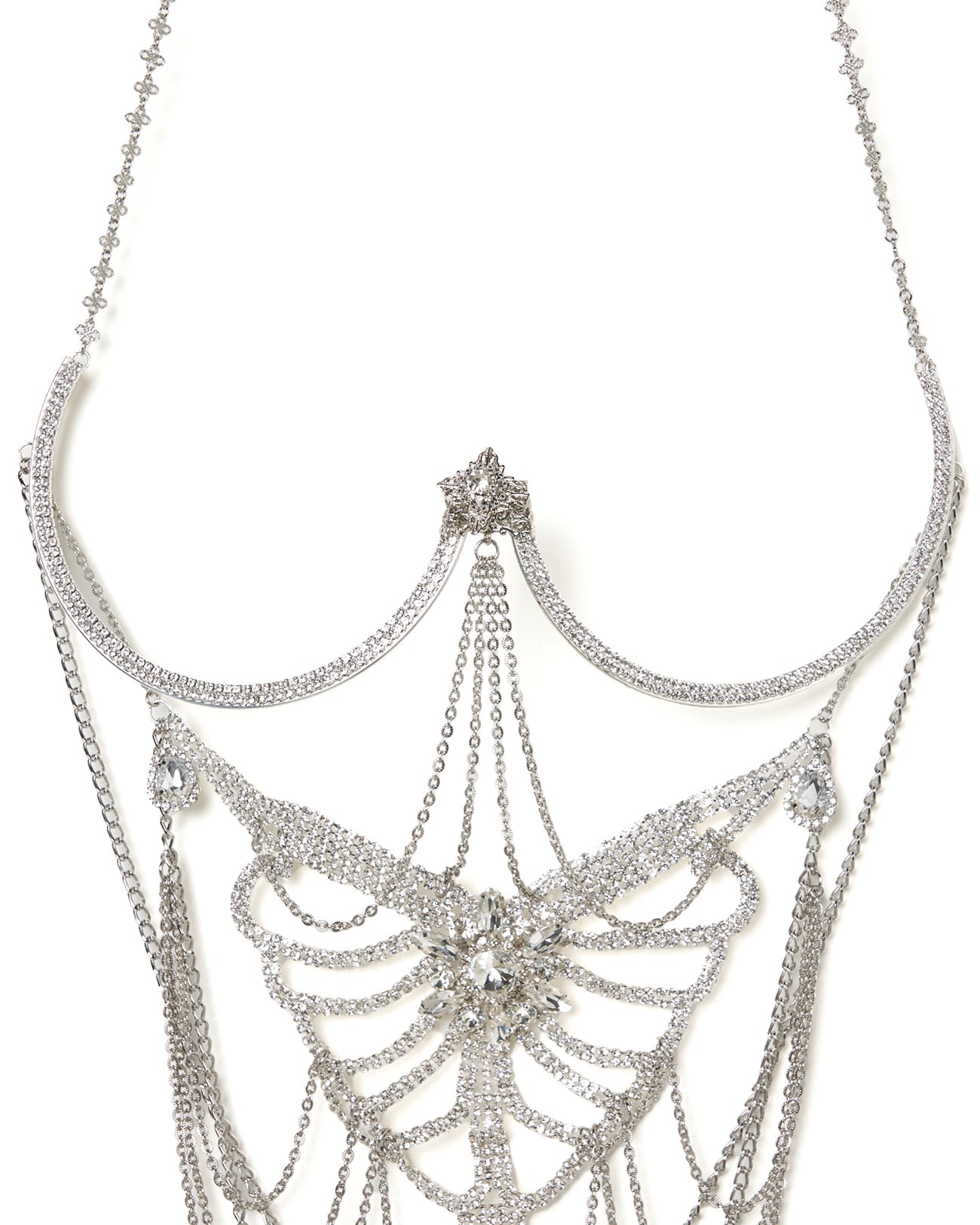 crystal bijou chain harness【Delivery in August 2024】