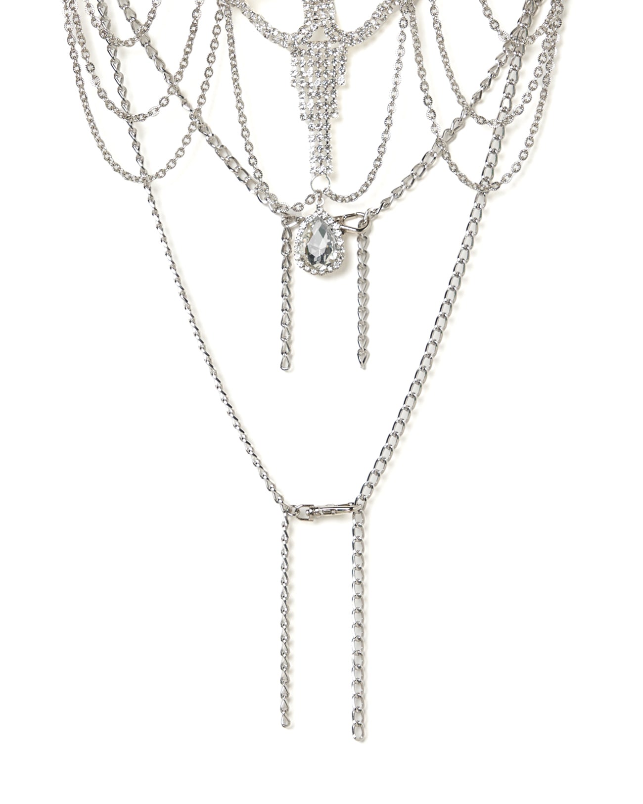 crystal bijou chain harness【Delivery in August 2024】