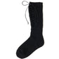 lace up darts socks Black 【stock】