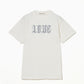 LOVE glitter T-shirt White × Silver【stock】