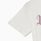 LOVE glitter T-shirt White × Pink【stock】