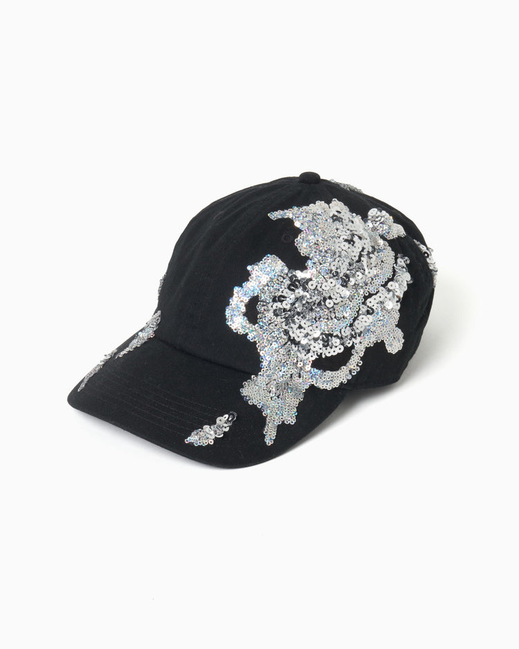 magical powder piles up cap Black【stock】