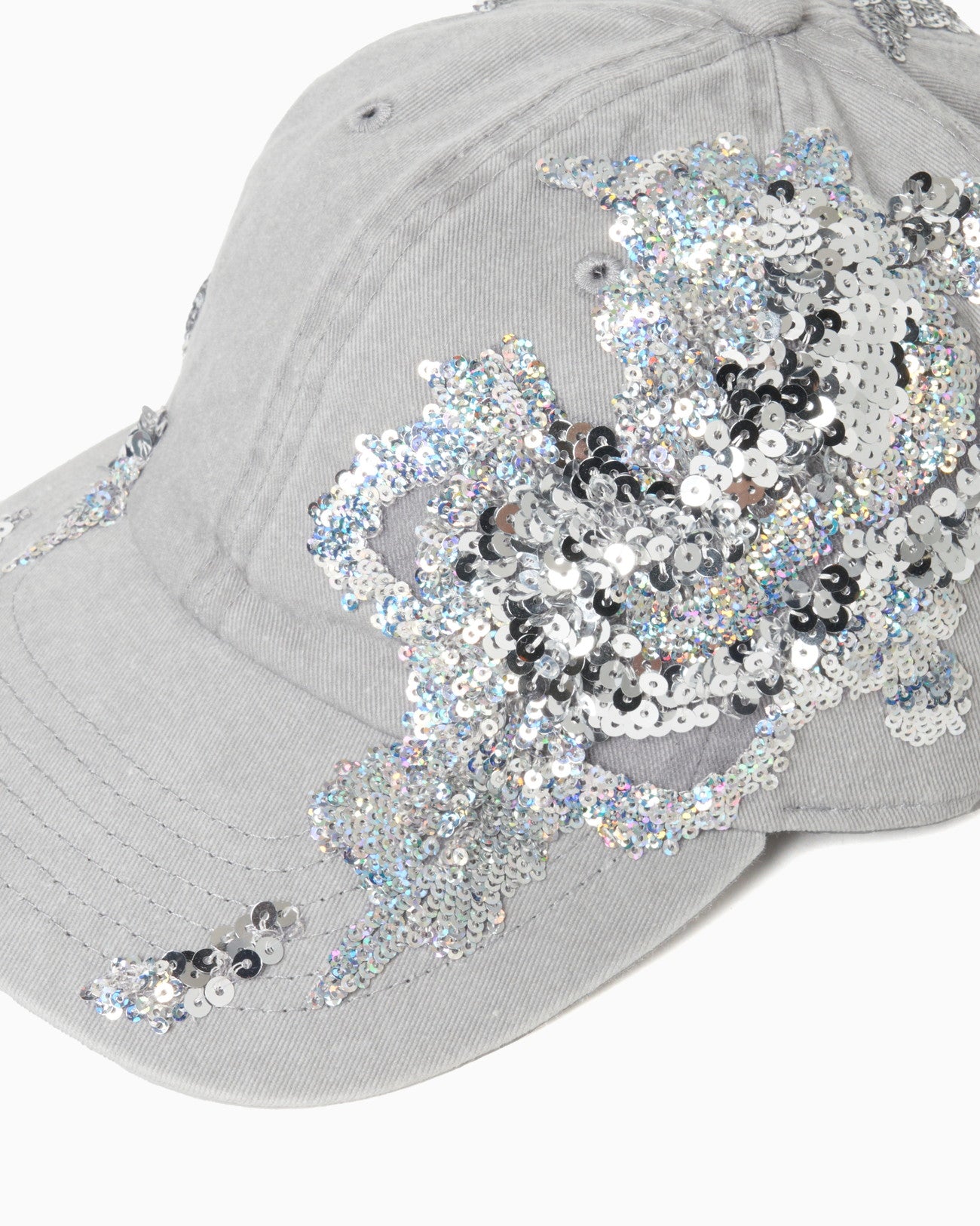 magical powder piles up cap Grey【Delivery in December 2024】