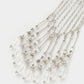 dripped crystal bijou ear cuff【Delivery in March 2025】