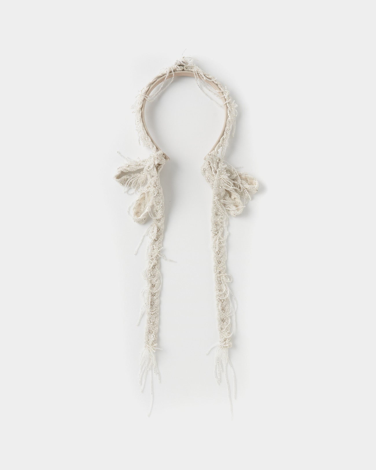 cloaked bijou braid head band【Delivery in March 2025】