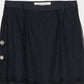 flower tulle skirt pants Black【Delivery in February 2025】