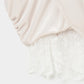 gather neck velour tops White【Delivery in February 2025】