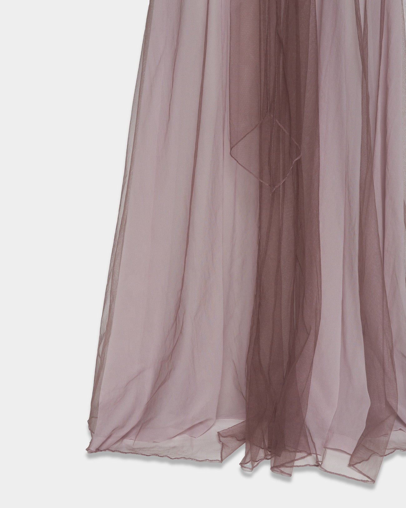 red rust tulle dress【Delivery in March 2025】