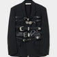 five belted jacket【Delivery in March 2025】