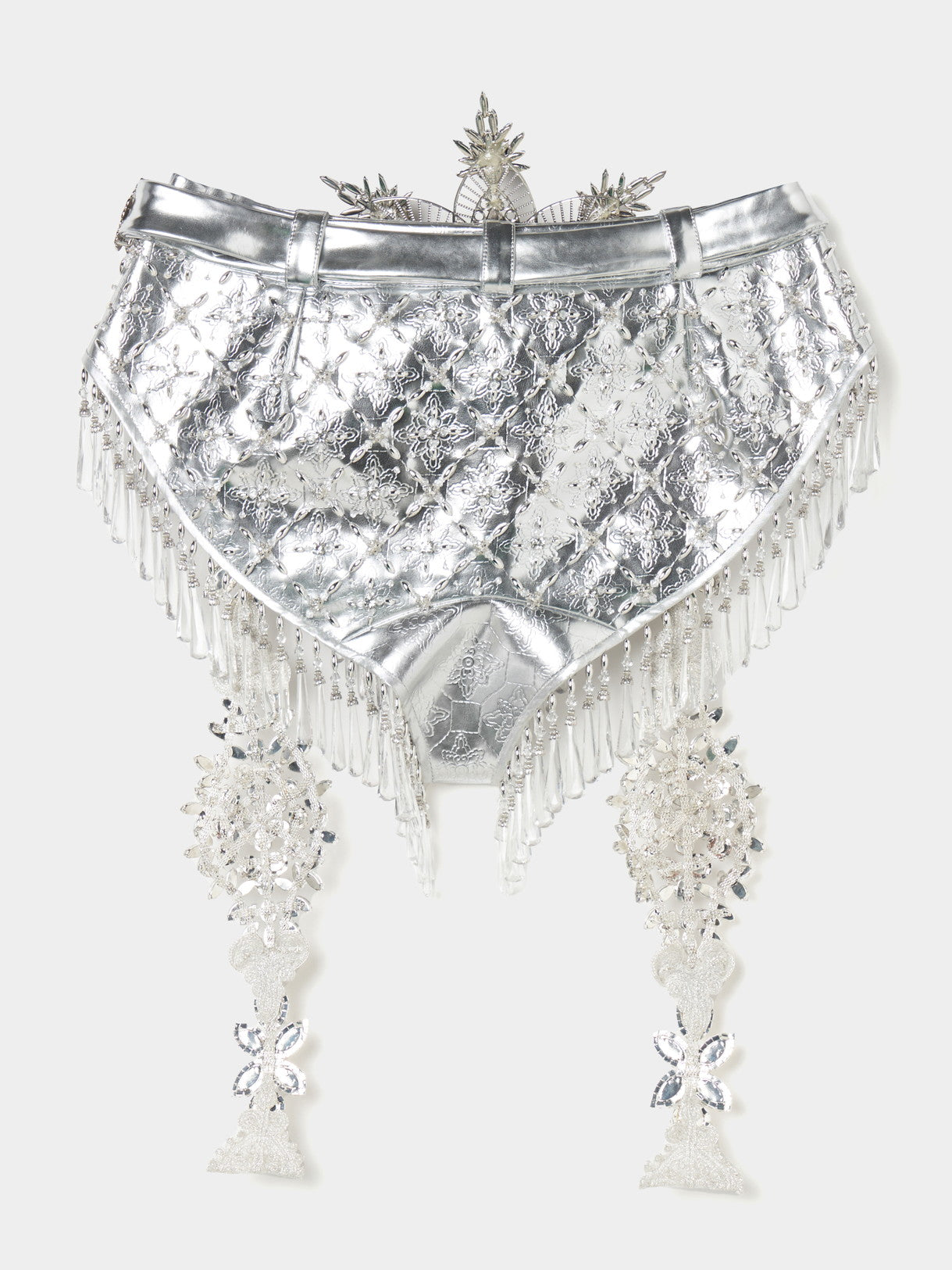 crystal fringe armor pants【Delivery in March 2025】