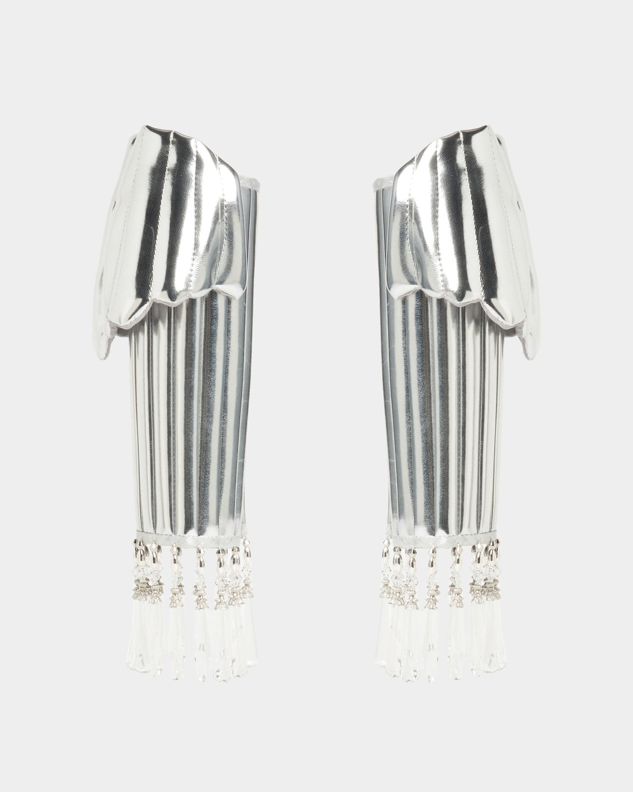 crystal fringe silver armcover【Delivery in March 2025】