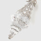 crystal stone silver earrings【Delivery in March 2025】