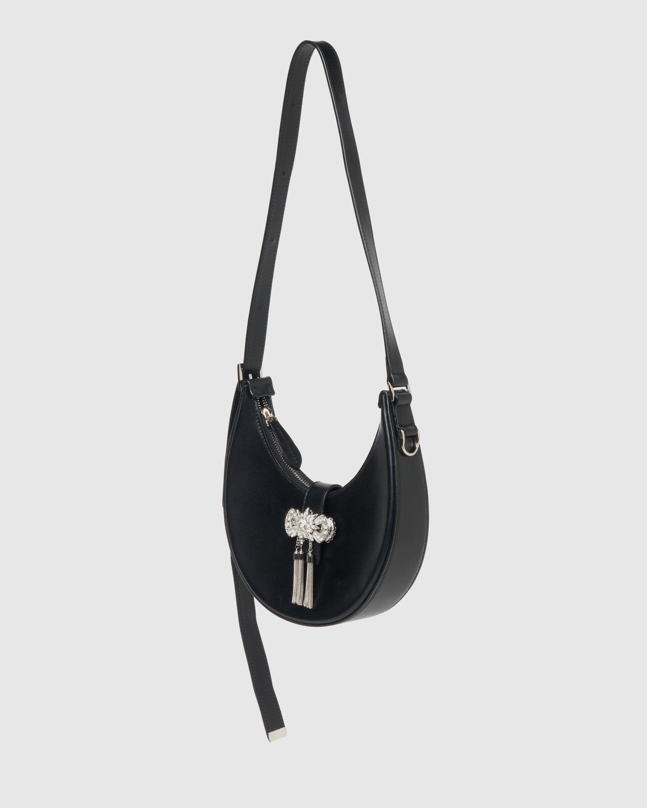 ribbon bijou half moon bag【Delivery in April 2025】