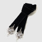 ribbon bijou velvet long ribbon Black【Delivery in March 2025】