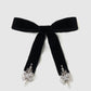 ribbon bijou velvet long ribbon Black【Delivery in March 2025】