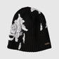 snow piles up beanie Black【Delivery in March 2025】