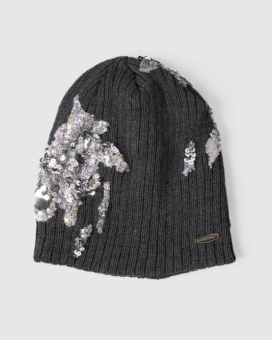 magical powder piles up beanie Gray【Delivery in March 2025】