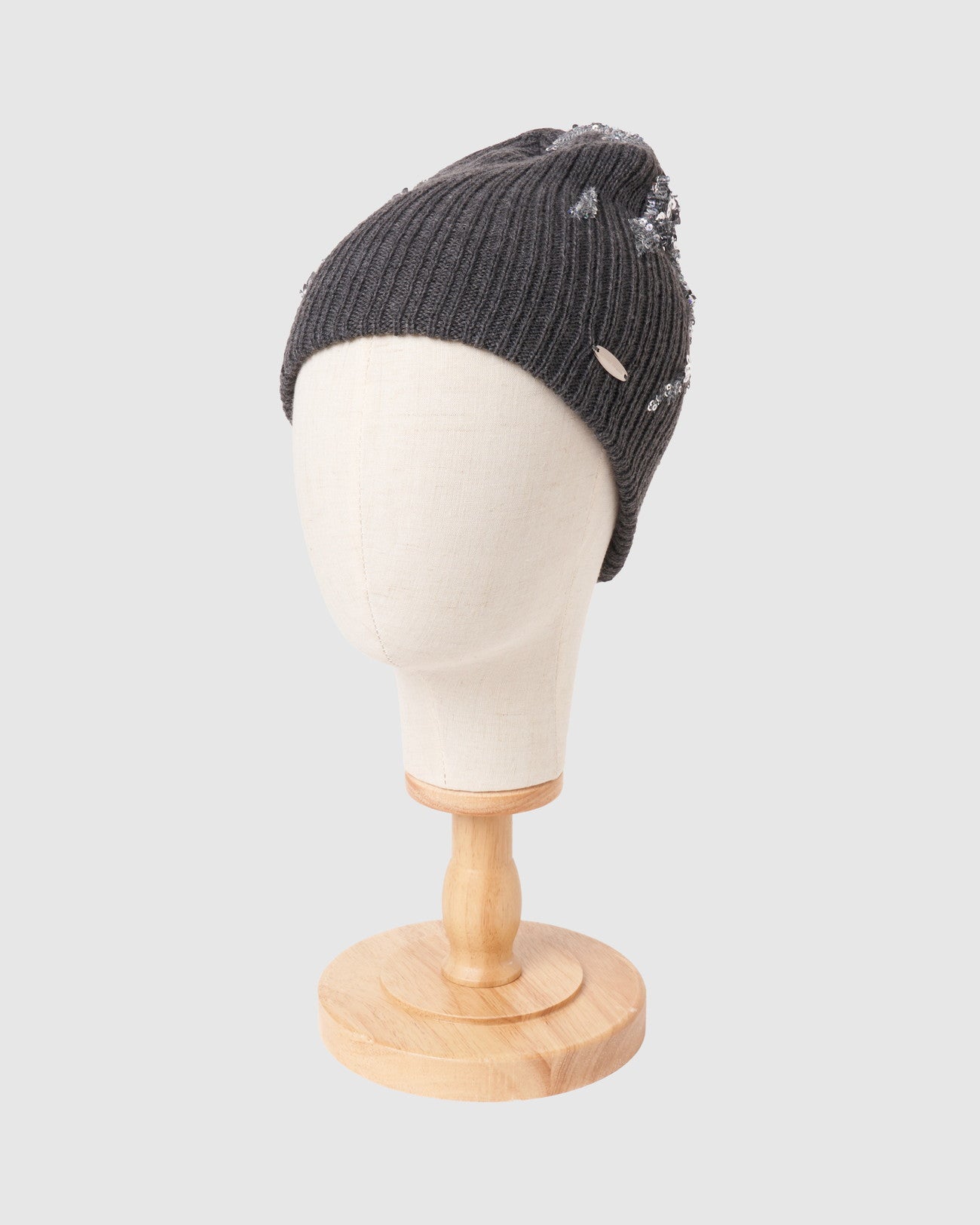 magical powder piles up beanie Gray【Delivery in March 2025】