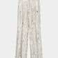 damaged fence beads embroidery pants【Delivery in September2025】