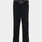 suede tassel belt pants【Delivery in August 2025】