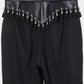 suede tassel belt pants【Delivery in August 2025】