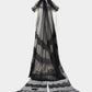 back ribbon dot tulle dress【Delivery in August 2025】