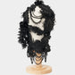 black lei beads head piece【Delivery in September 2025】
